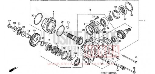 GETRIEBEGEHAEUSE, SEITE NT650V3 de 2003